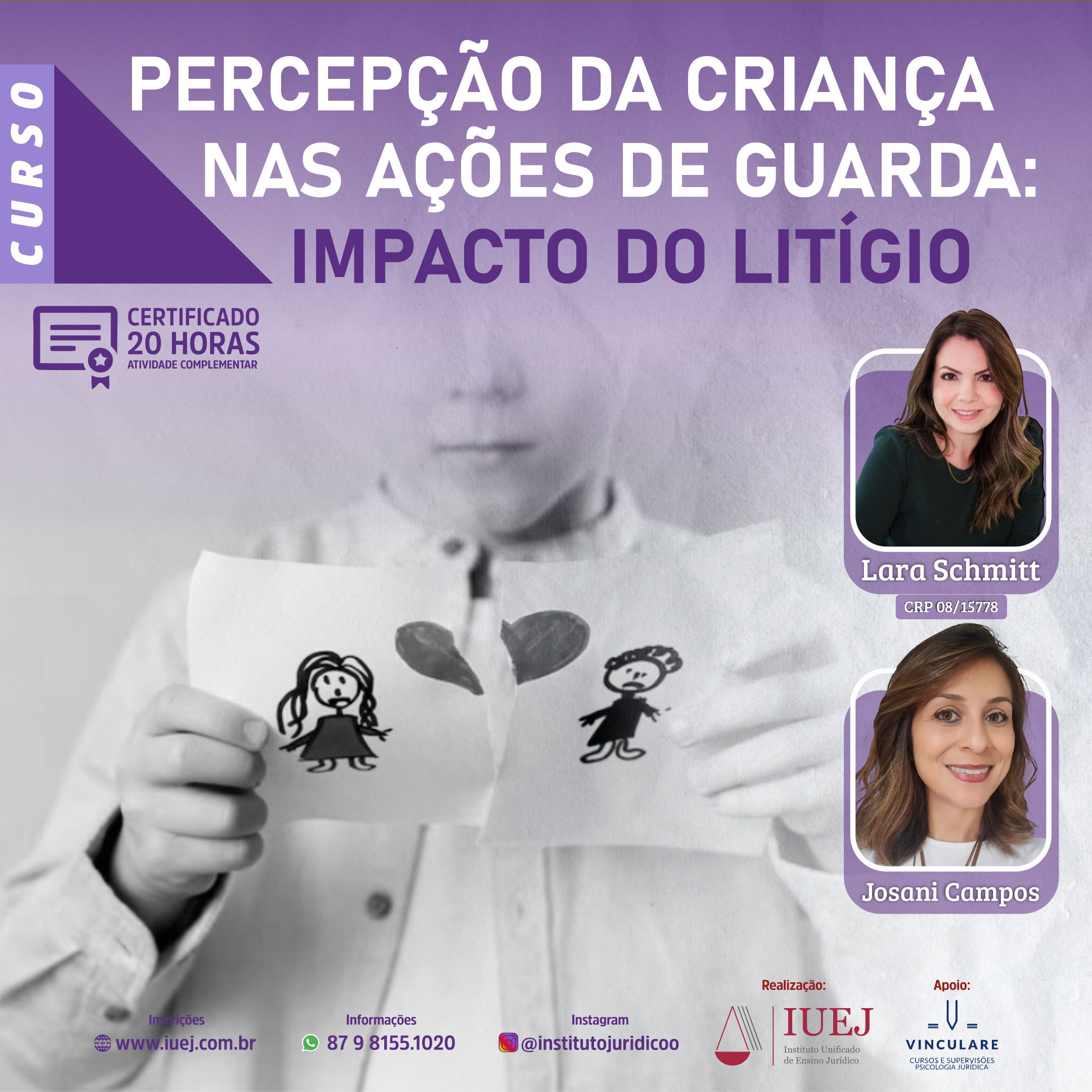 PERCEPO DA CRIANA NAS AES DE GUARDA: IMPACTO DO LITGIO