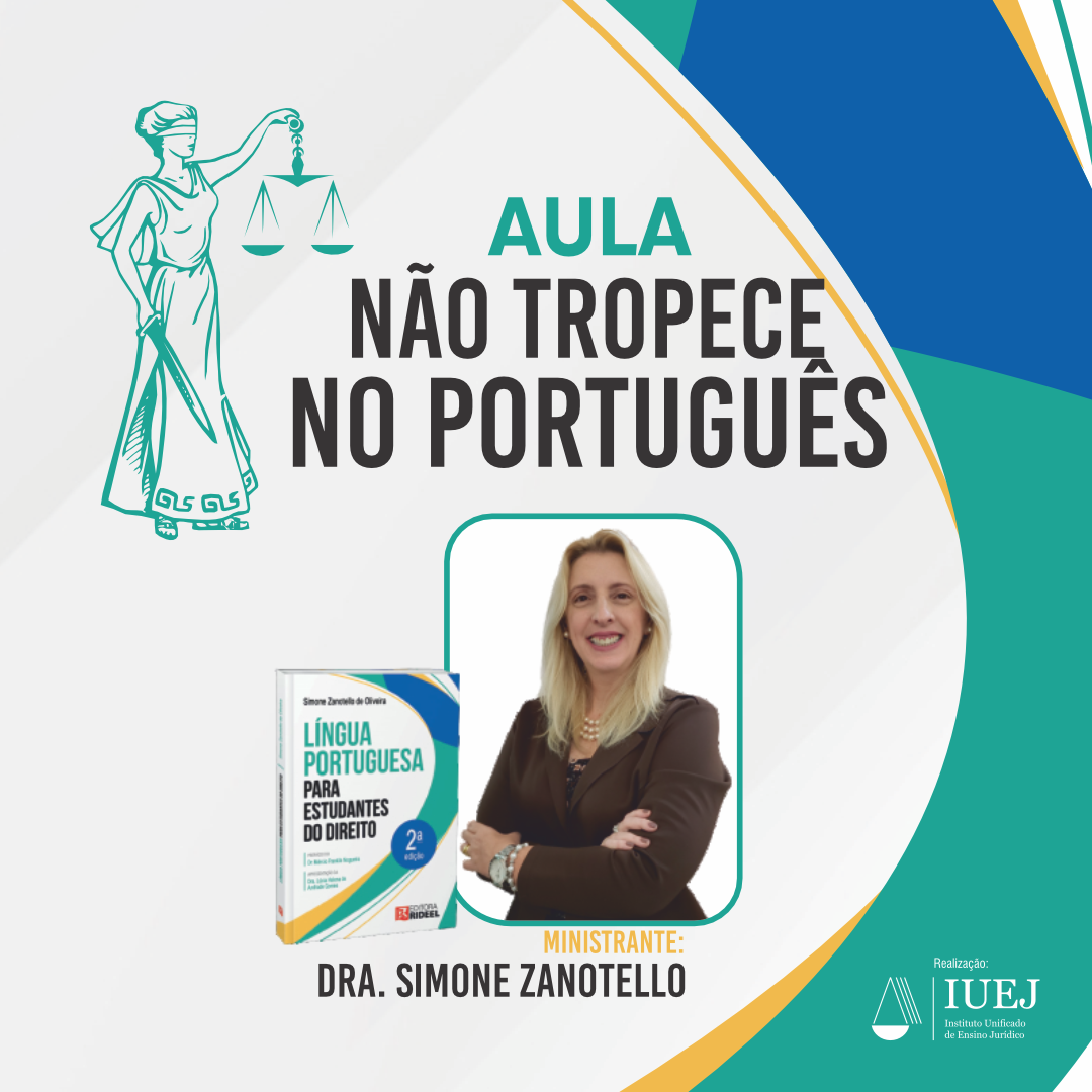 AULA: NO TROPECE NO PORTUGUS