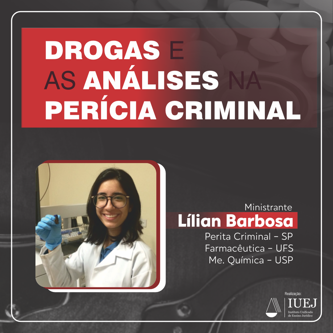 DROGAS E AS ANLISES NA PERCIA CRIMINAL